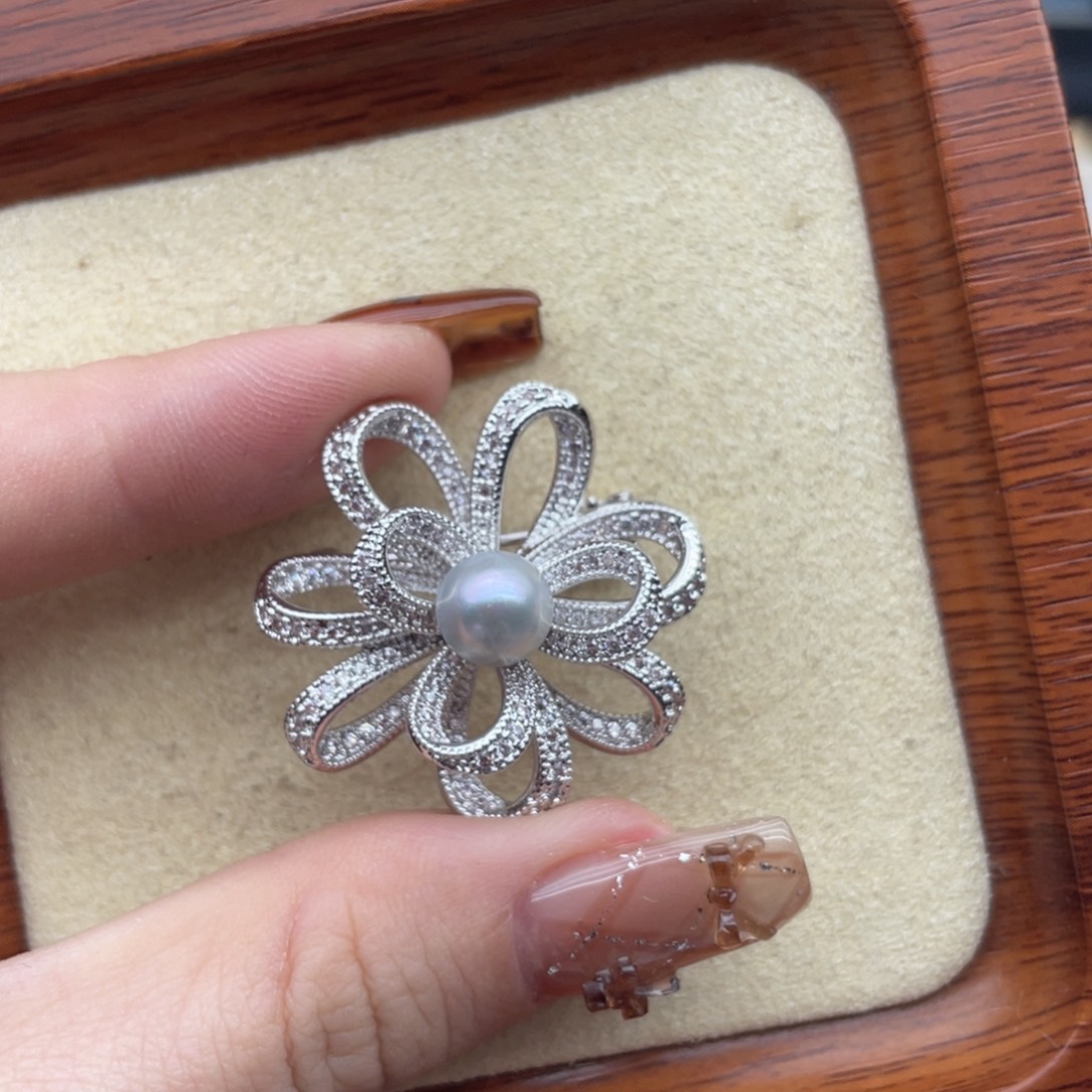 海水珍珠胸饰未镶嵌X10