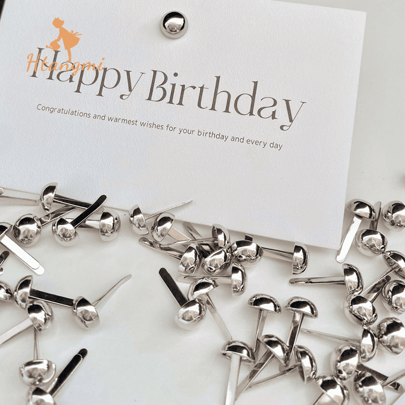 【汉唐美】新款双脚钉子固定花束礼品留言卡片固定器装饰配件高级感