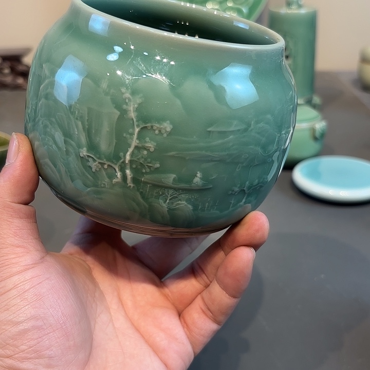 瓷片龙泉青瓷福利青瓷