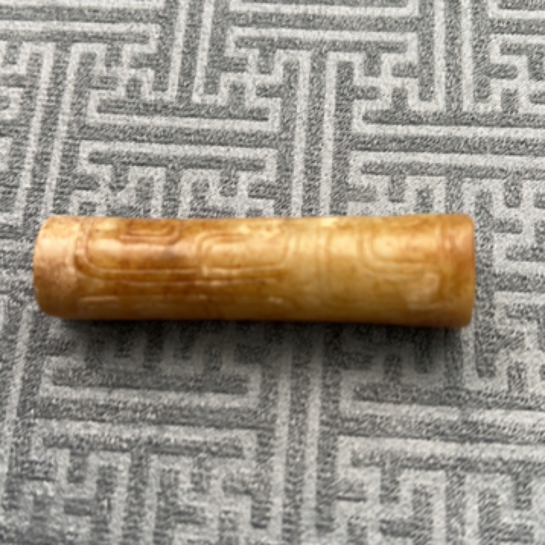 明代早期玉勒子挂件