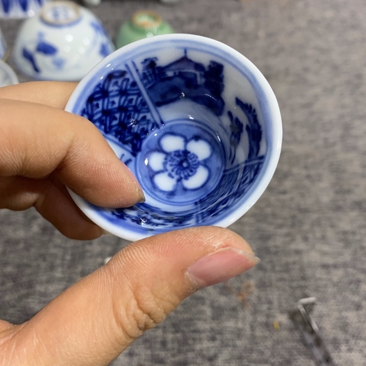 紫砂茶杯非常漂亮好看的碗