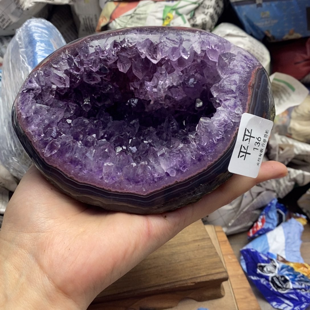 未镶嵌大型摆件（非配饰）紫晶