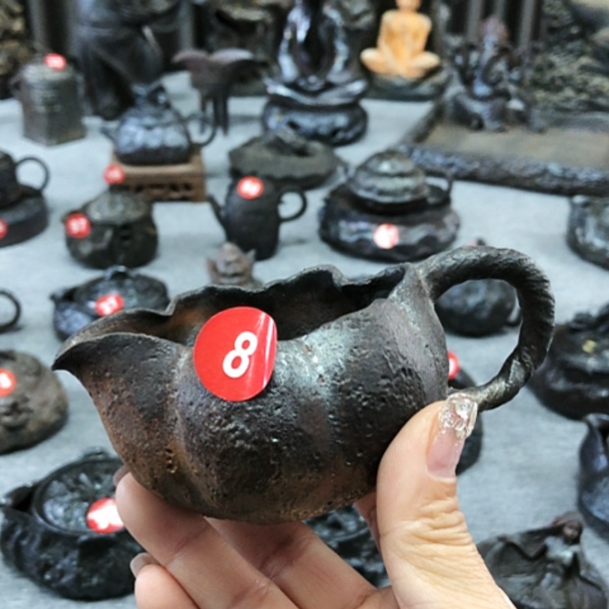 【闪购商品】杯公道全手捏柴烧茶器