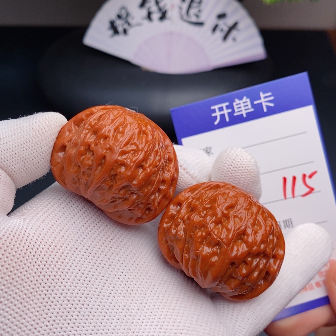 把件文玩核桃40铁锤115