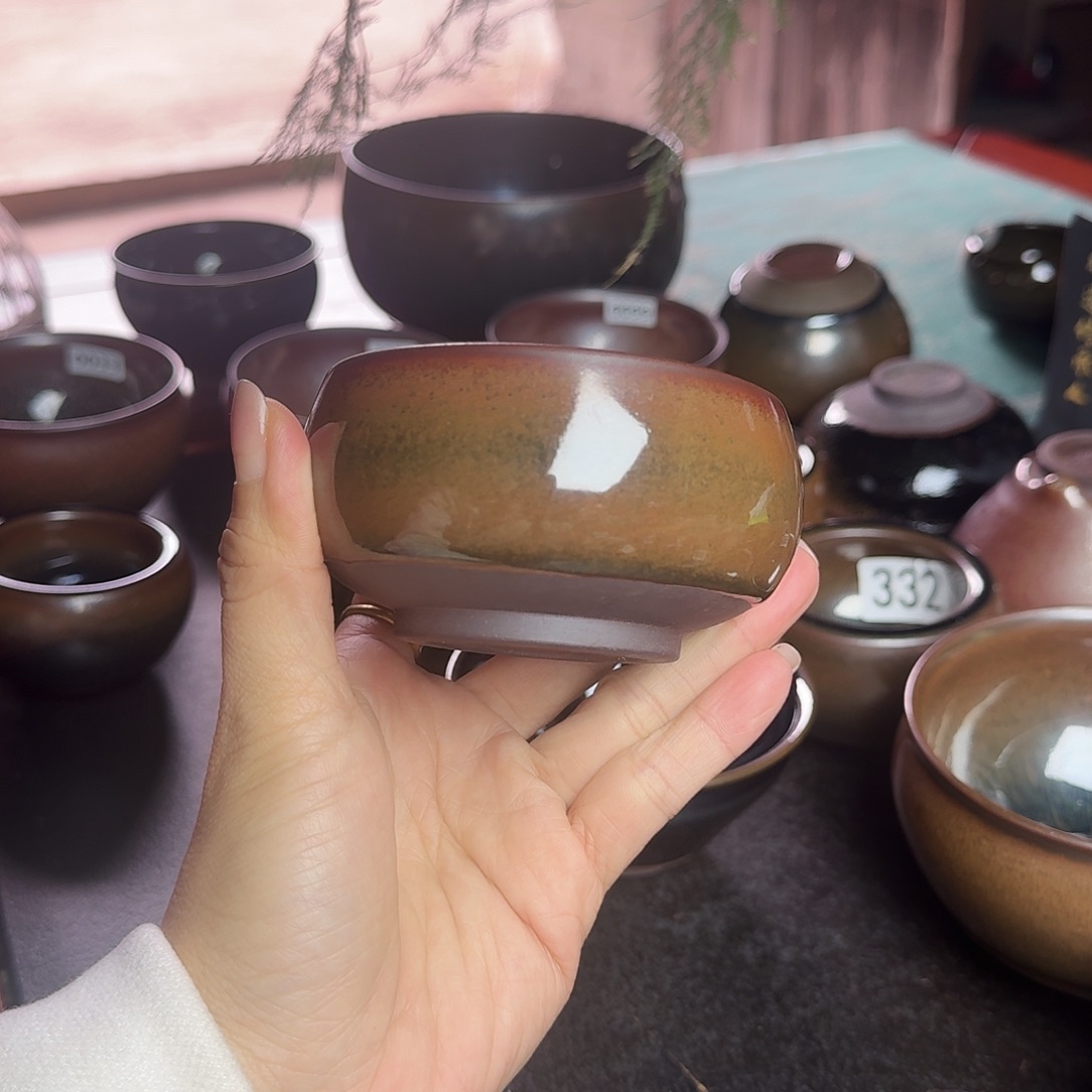 茶盏776 柴烧手工主人杯