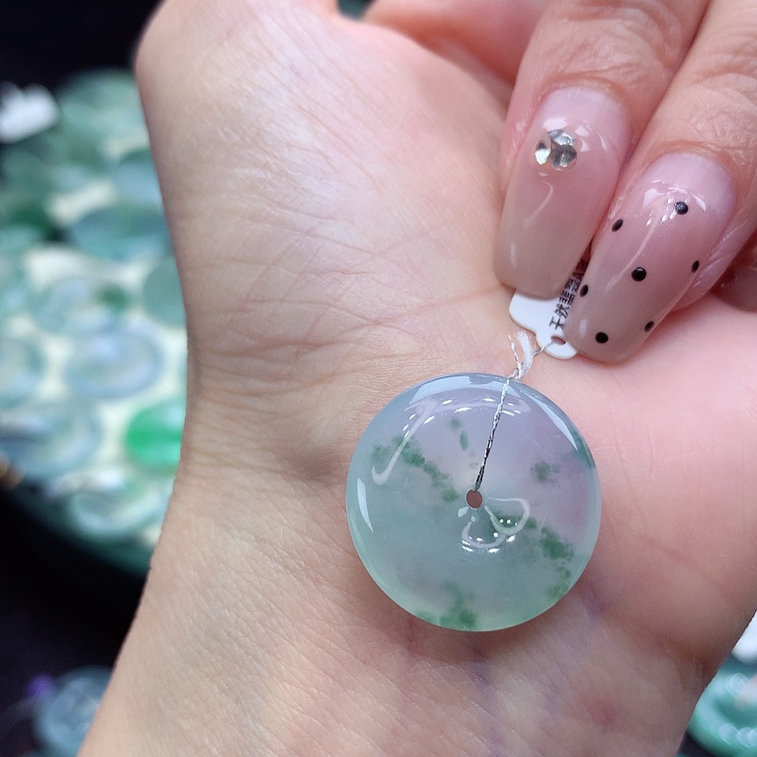 颈饰未镶嵌翡翠编号18尺寸20.2-5.5