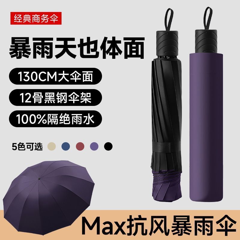 学生专用手动雨伞加大加厚抗暴风雨防晒防紫外线太阳伞男女通用