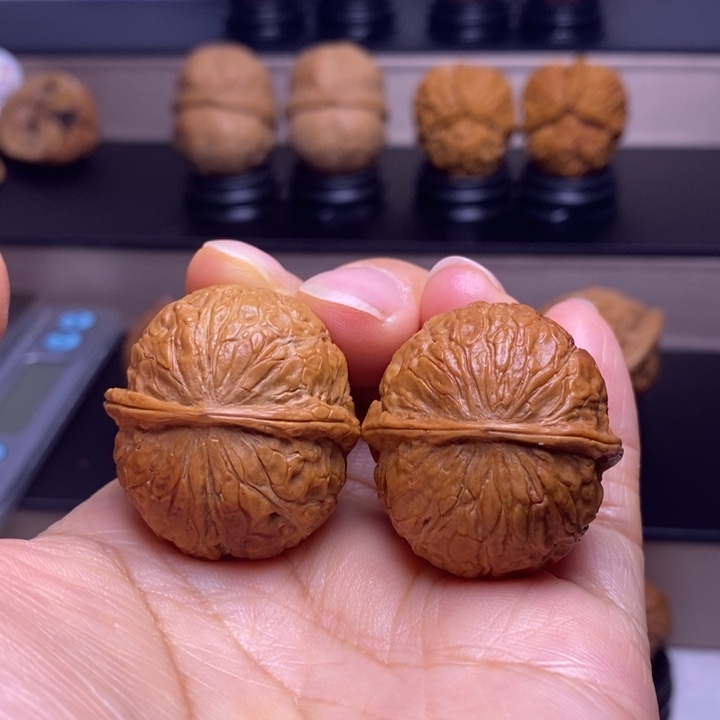 把件文玩核桃乾坤球56