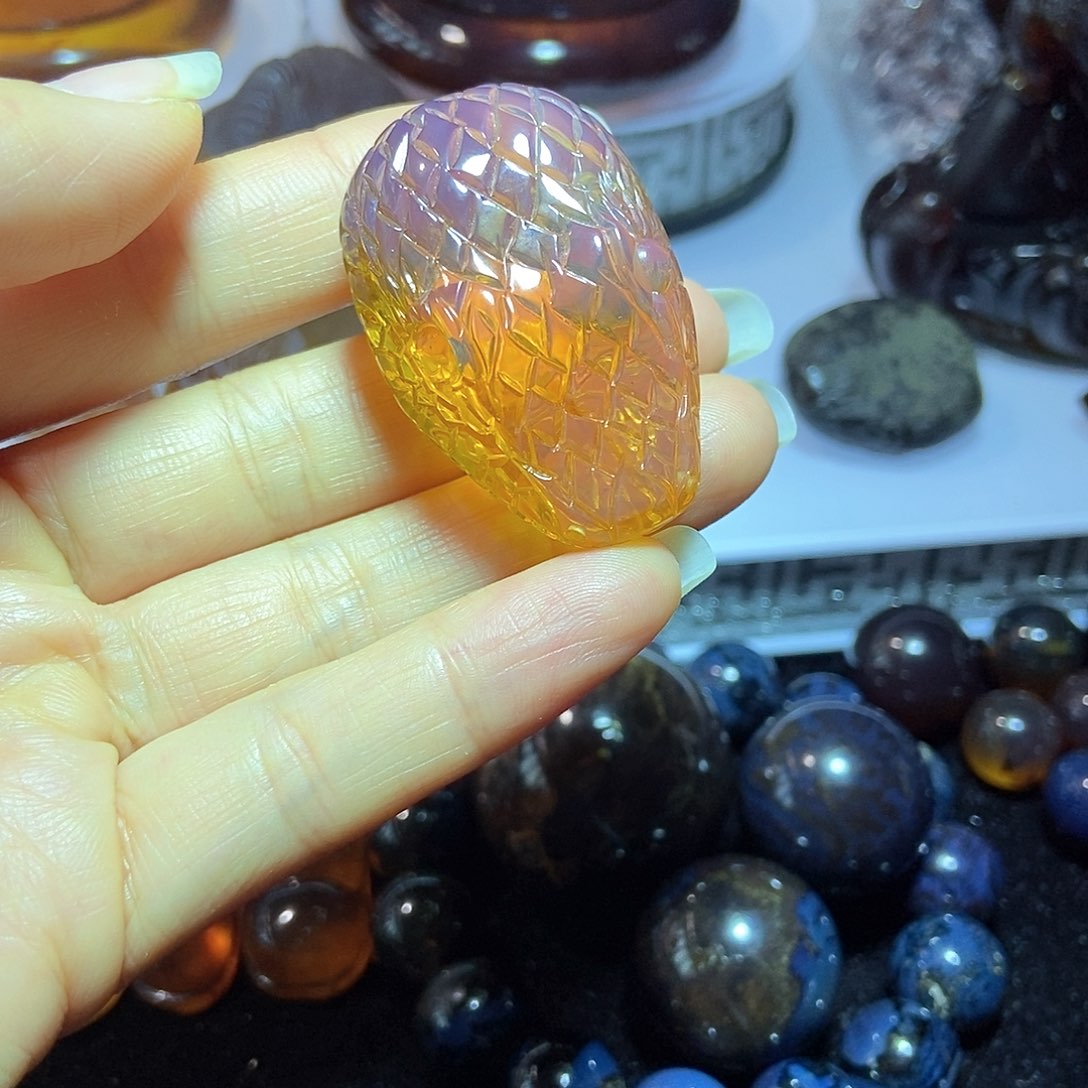 未镶嵌颈饰琥珀缅甸天然琥珀吊坠