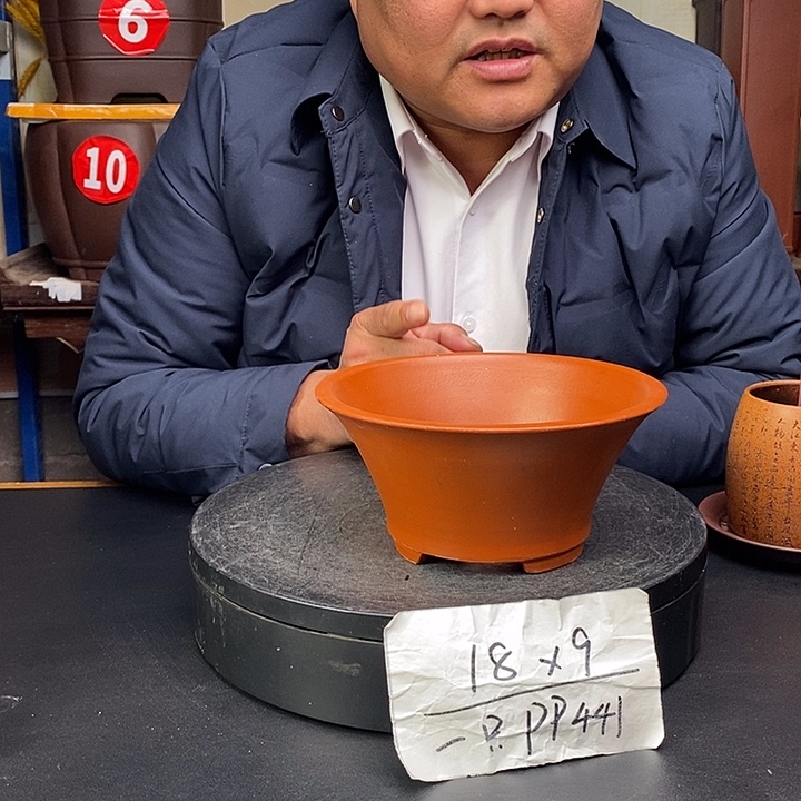 紫砂花盆货号一只Pp441