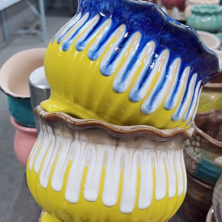 多肉陶瓷花盆满10元包邮