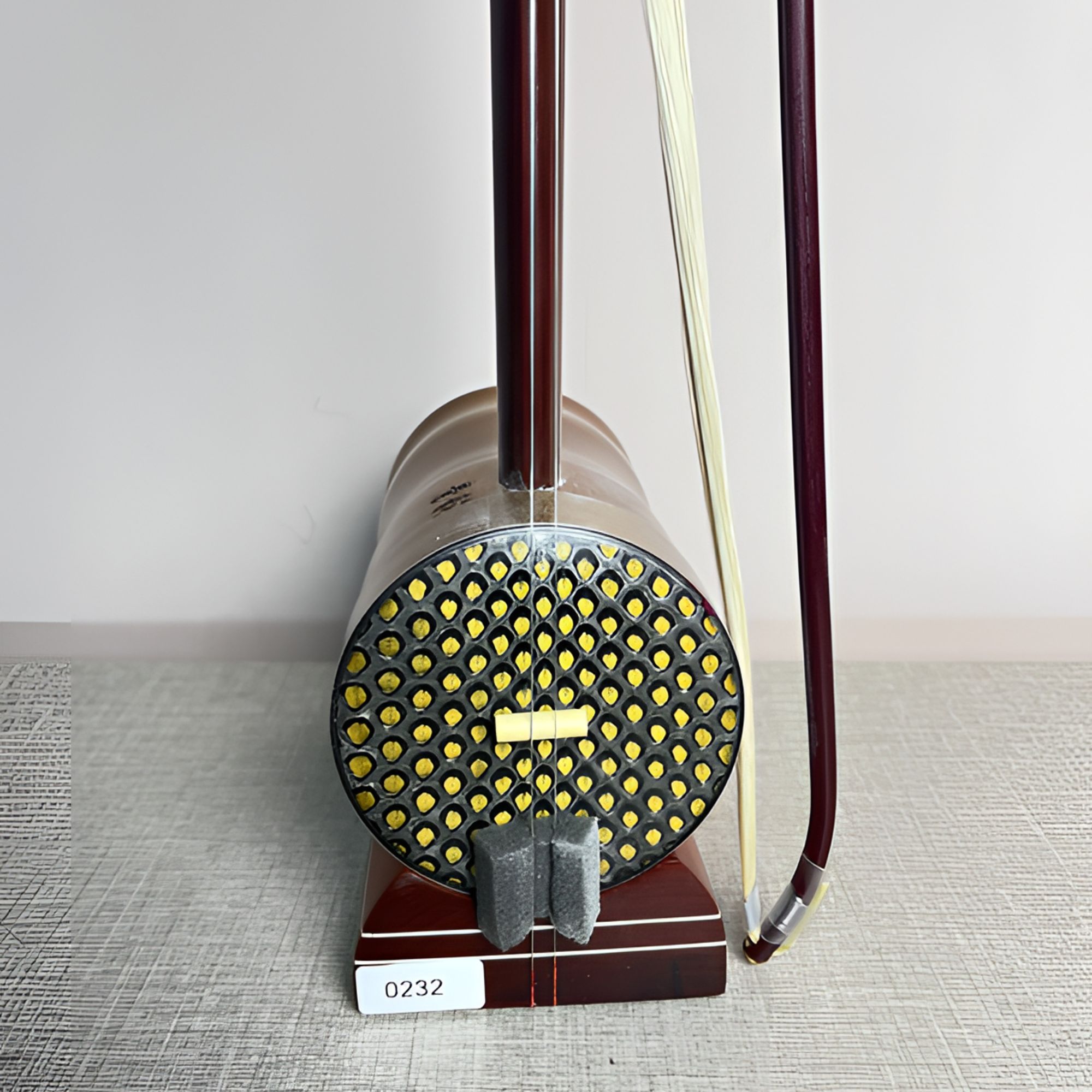 紫檀松花皮花鼓大筒0232