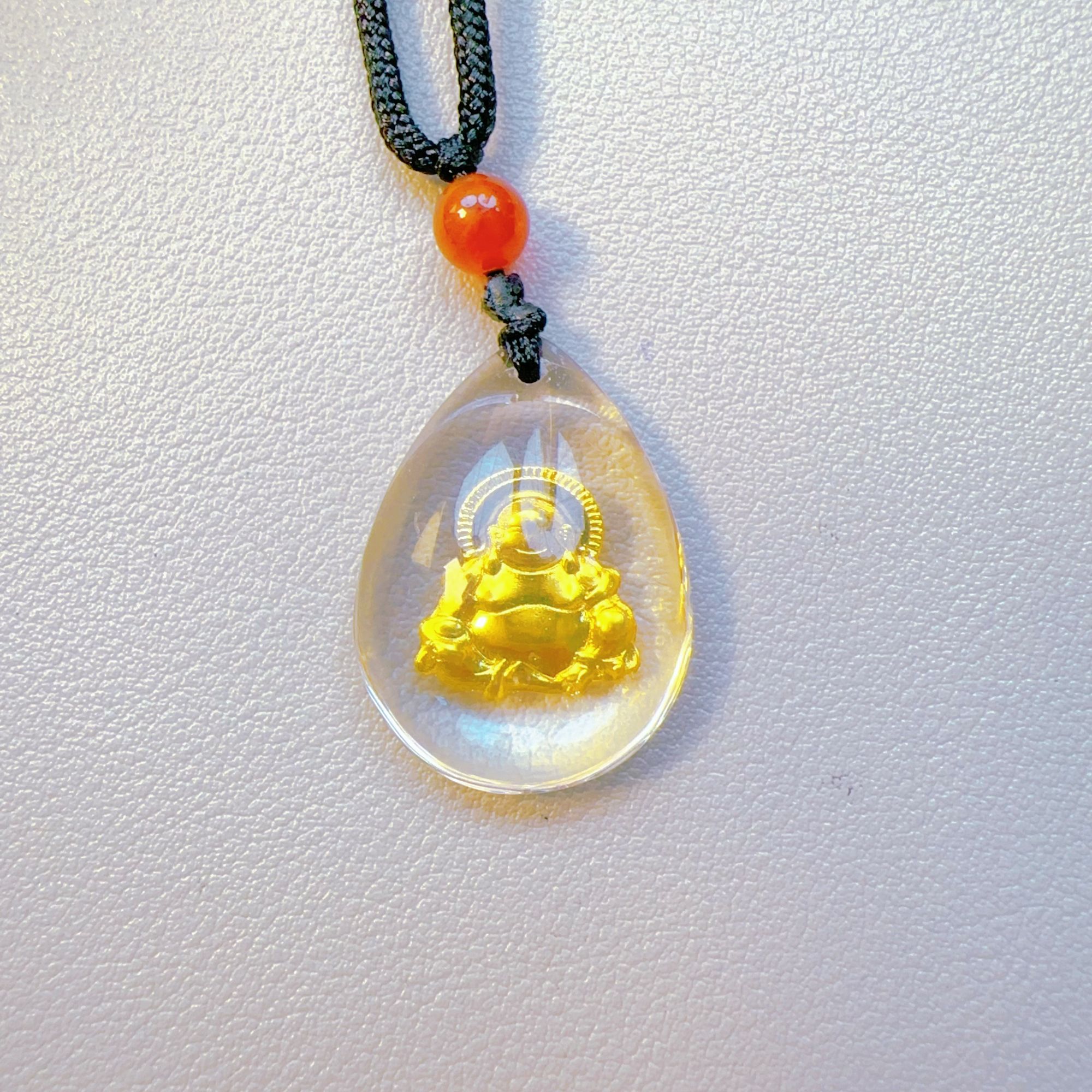 [黄金补贴]足金佛公玉髓吊坠+【赠链】+【赠证书】BB11