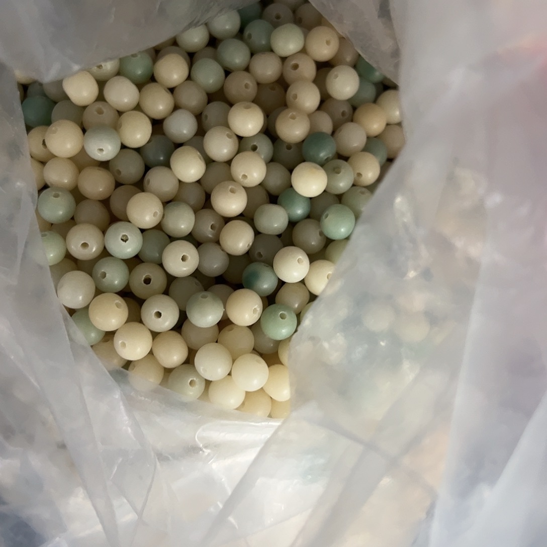 白玉菩提吊坠7×80/120颗