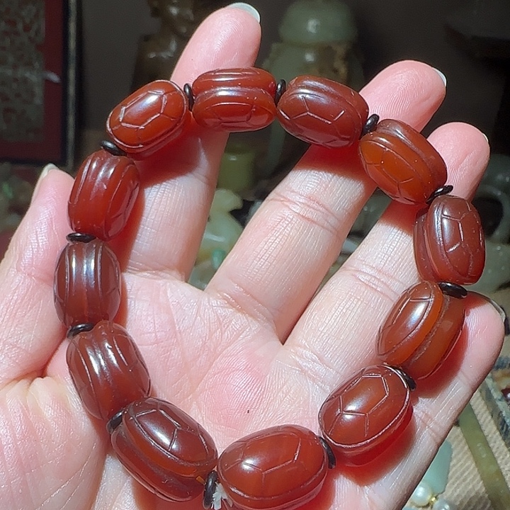 玛瑙/玉髓未镶嵌手链