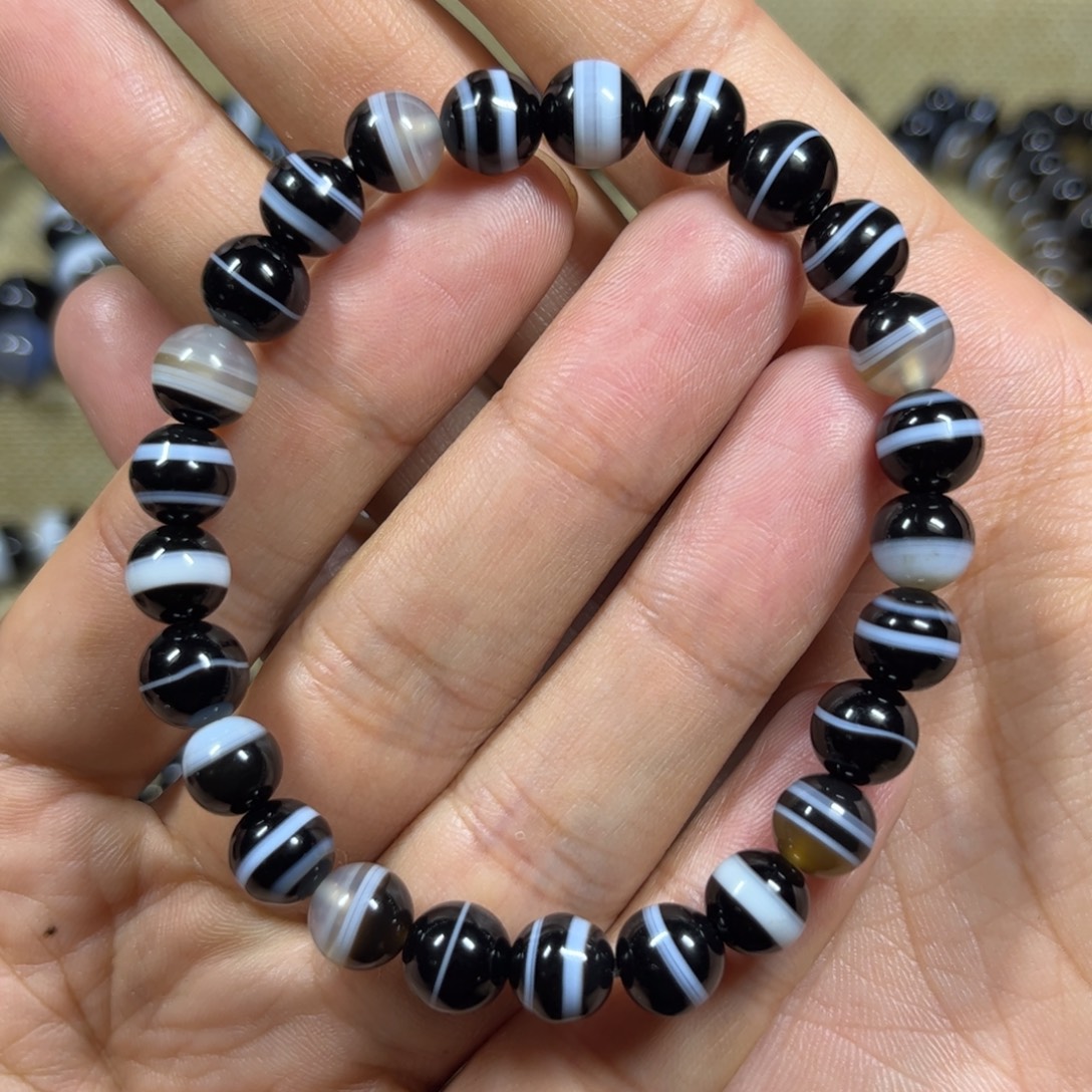 玛瑙/玉髓未镶嵌手链