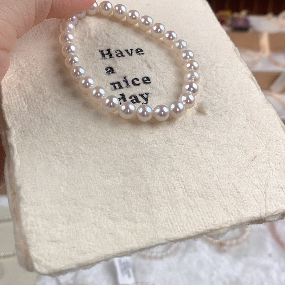 手绳淡水珍珠未镶嵌