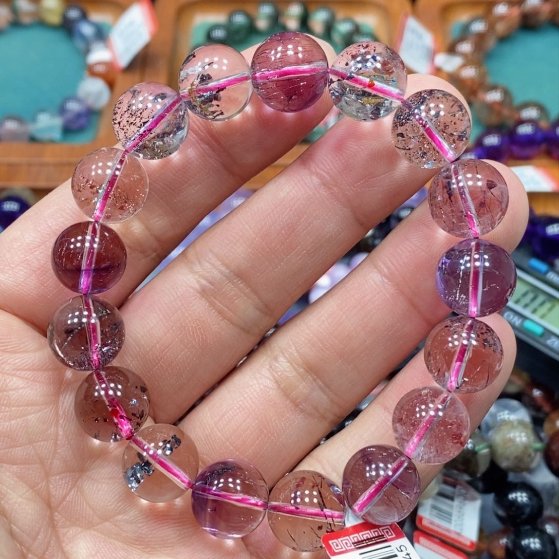 水晶手串未镶嵌天然