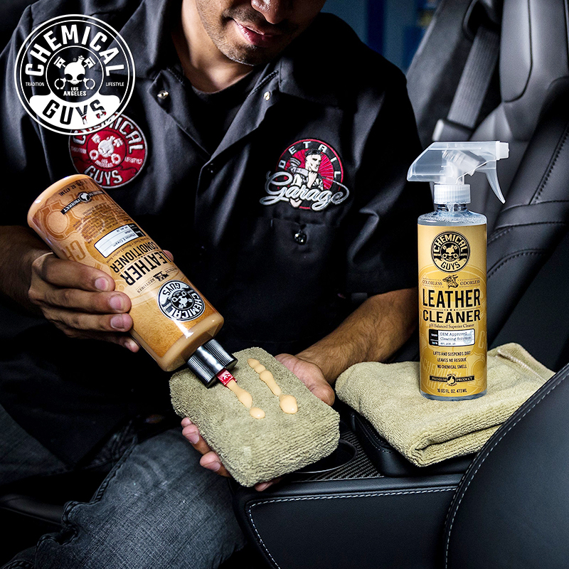 化学小子中性皮革清洁剂汽车内饰翻新真皮沙发座椅镀膜滋润保养