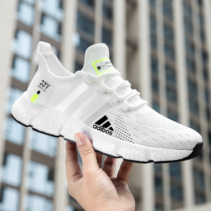 品牌断码男鞋阿迪优选夏季网透气跑步鞋子时尚百搭休闲运动鞋女款