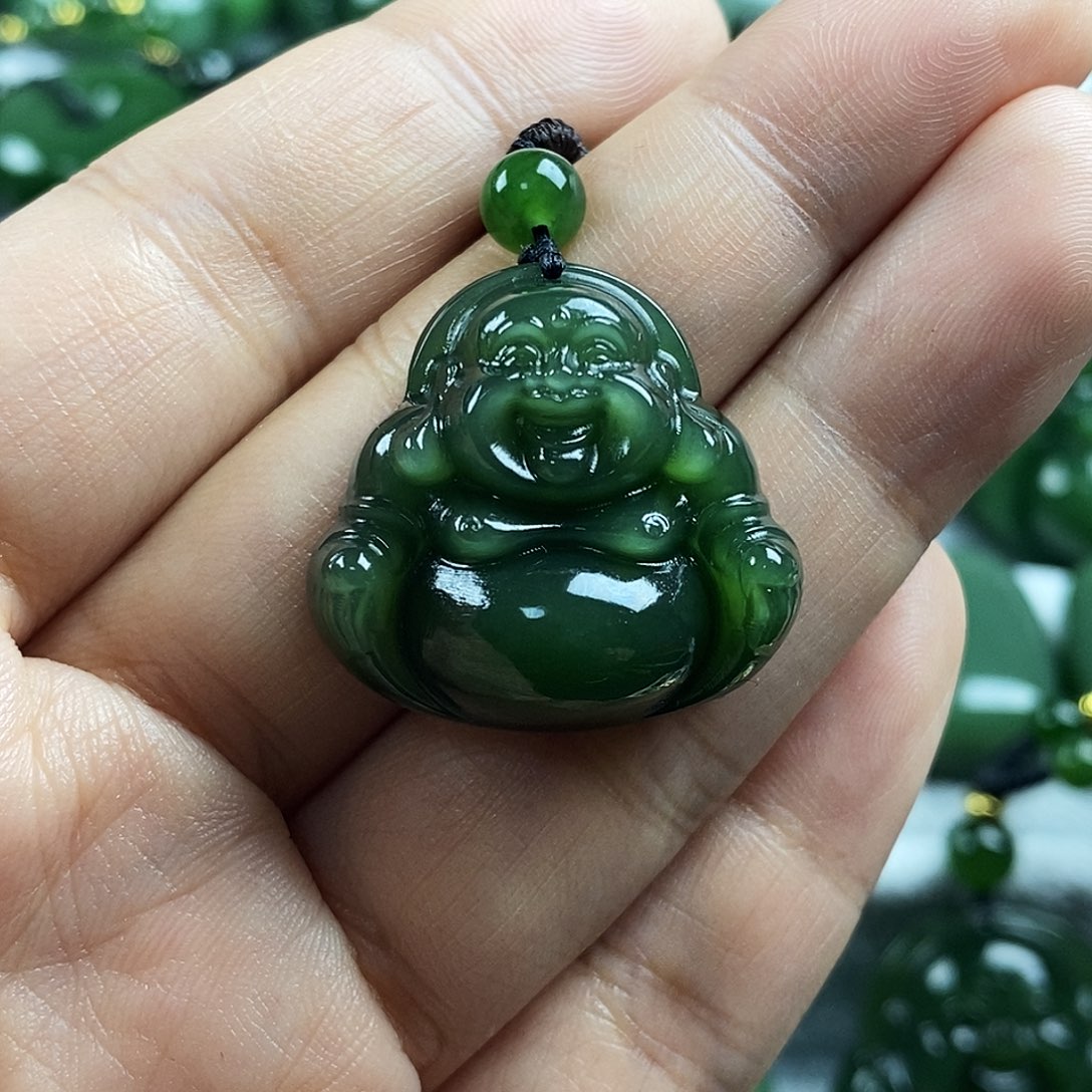 和田玉（碧玉）未镶嵌颈饰