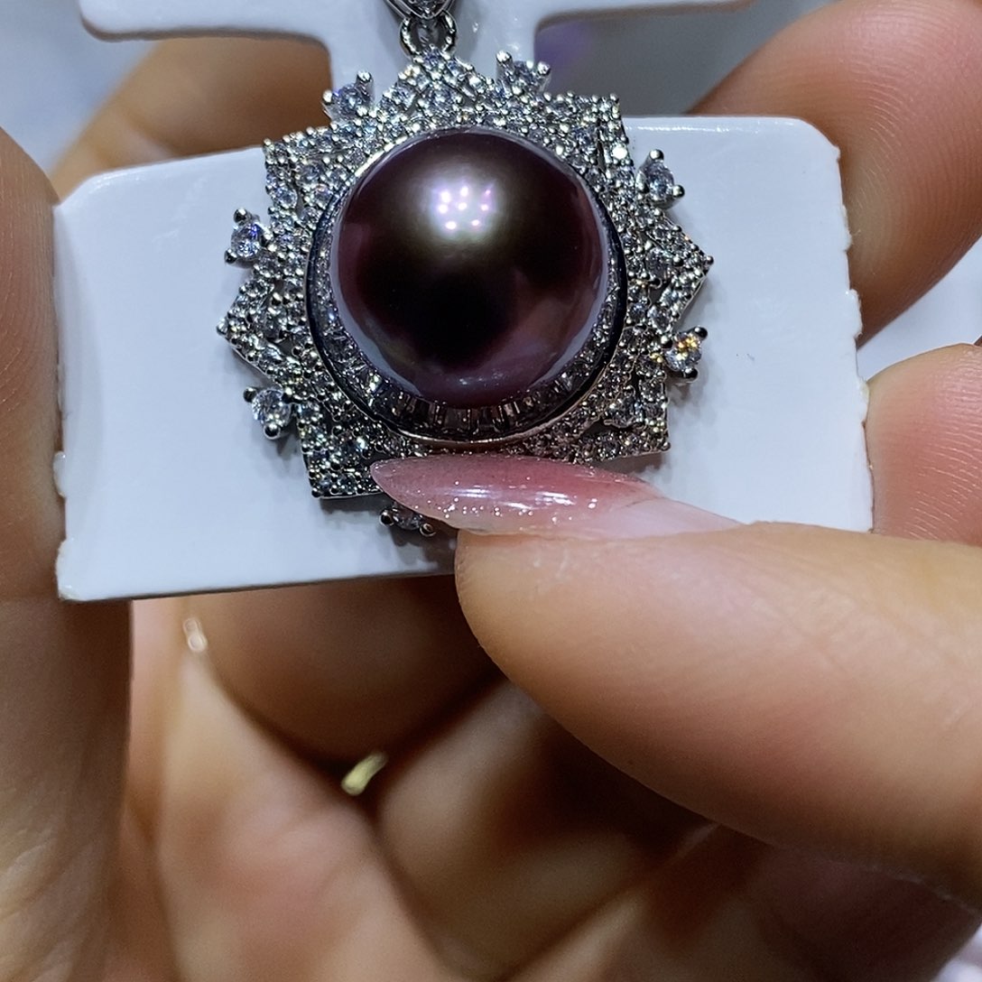 淡水珍珠耳钉未镶嵌