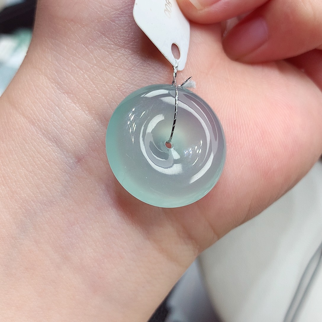 颈饰未镶嵌翡翠翡翠105，21.5/5.5