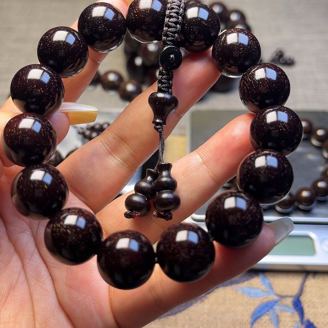 檀香紫檀（小叶紫檀）1.5 15颗满星