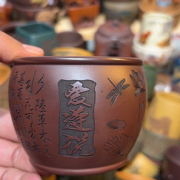 紫砂茶杯宜兴紫砂主人杯