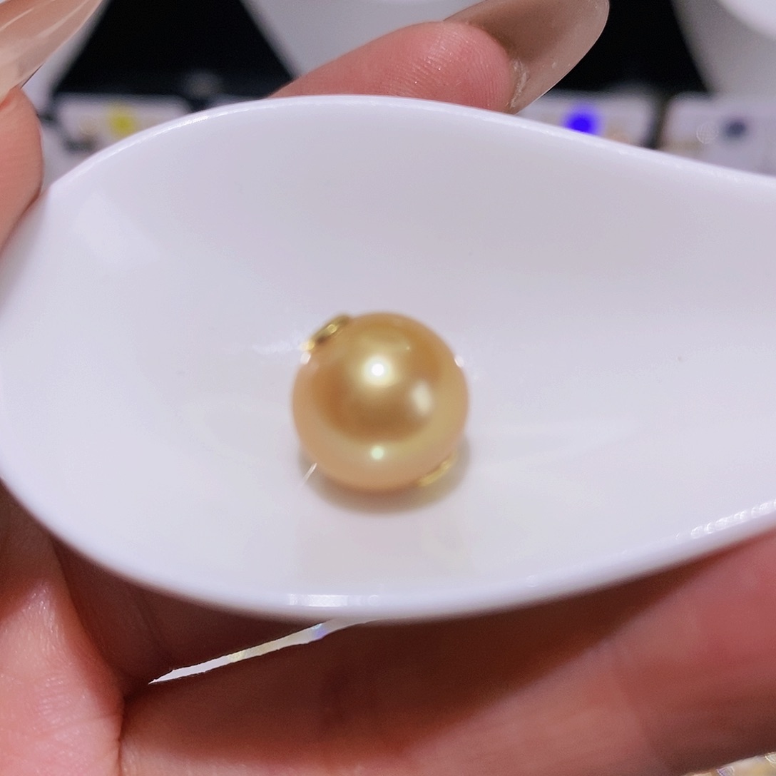 淡水珍珠颈饰银S925镶嵌