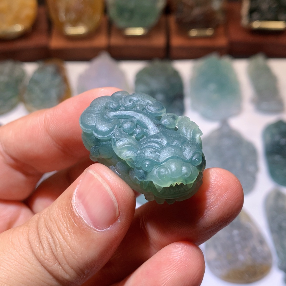 电***）定制翡翠未镶嵌111111