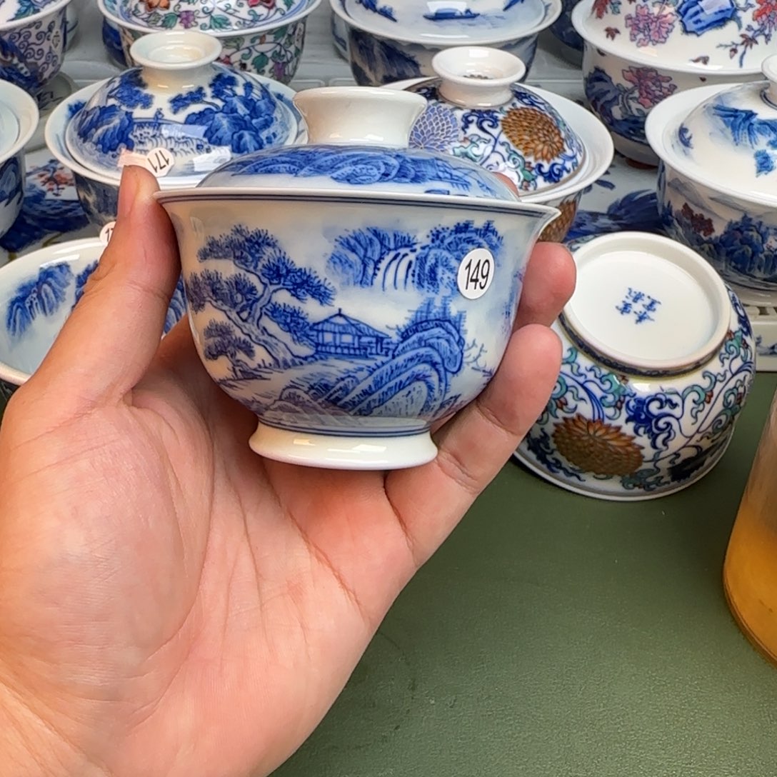 彦祖纯手工手绘茶具149