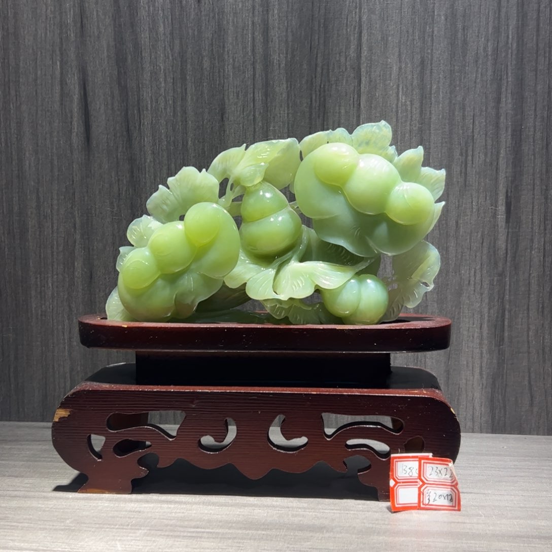 蛇纹石玉（覆膜）珠宝奇石未镶嵌