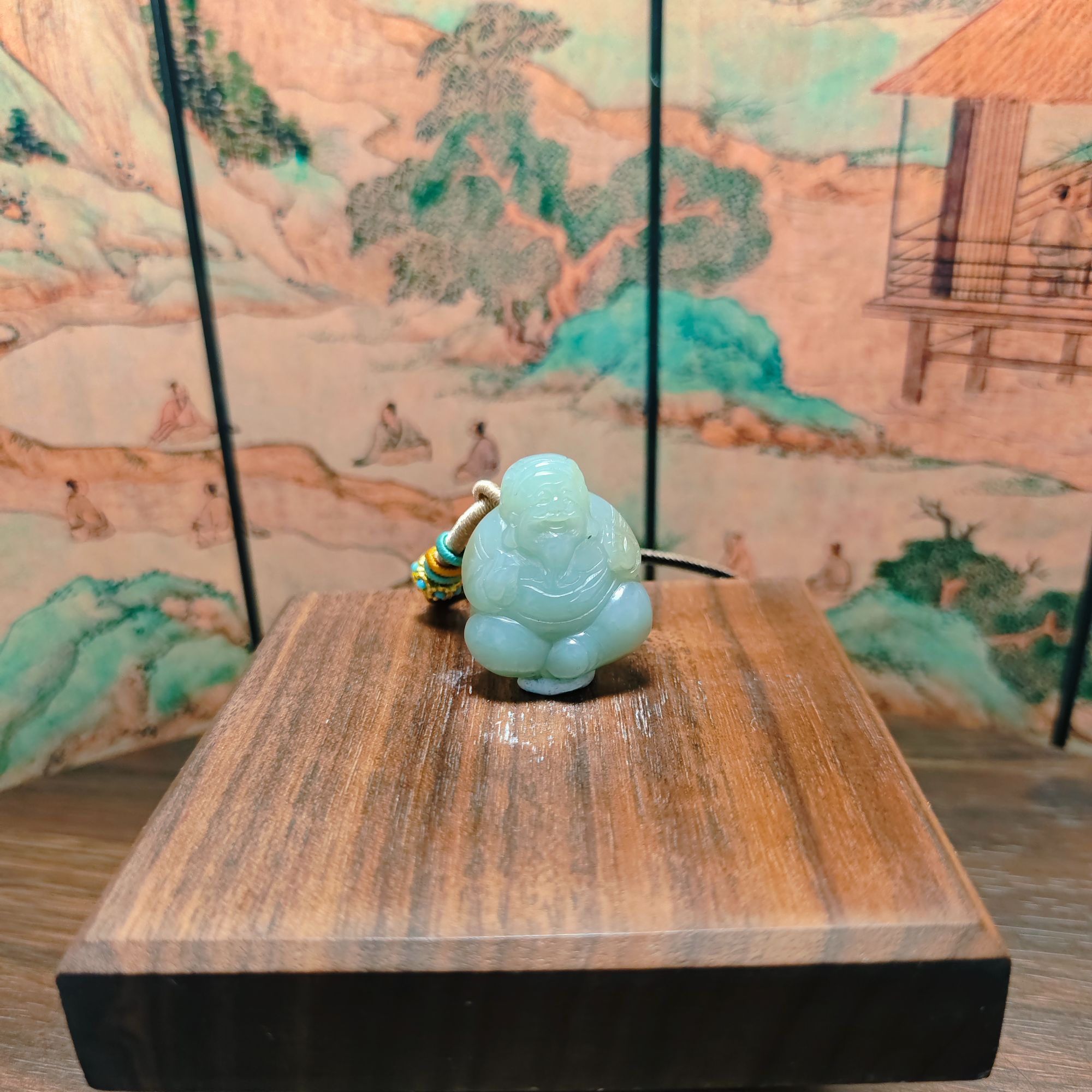 V和田玉财神吊坠0565