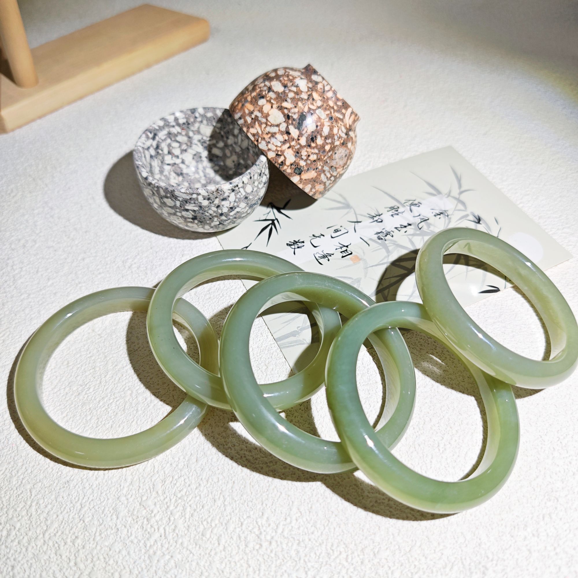 和田玉 百搭冰葡萄手镯 多样性发货 拍一发一 H813