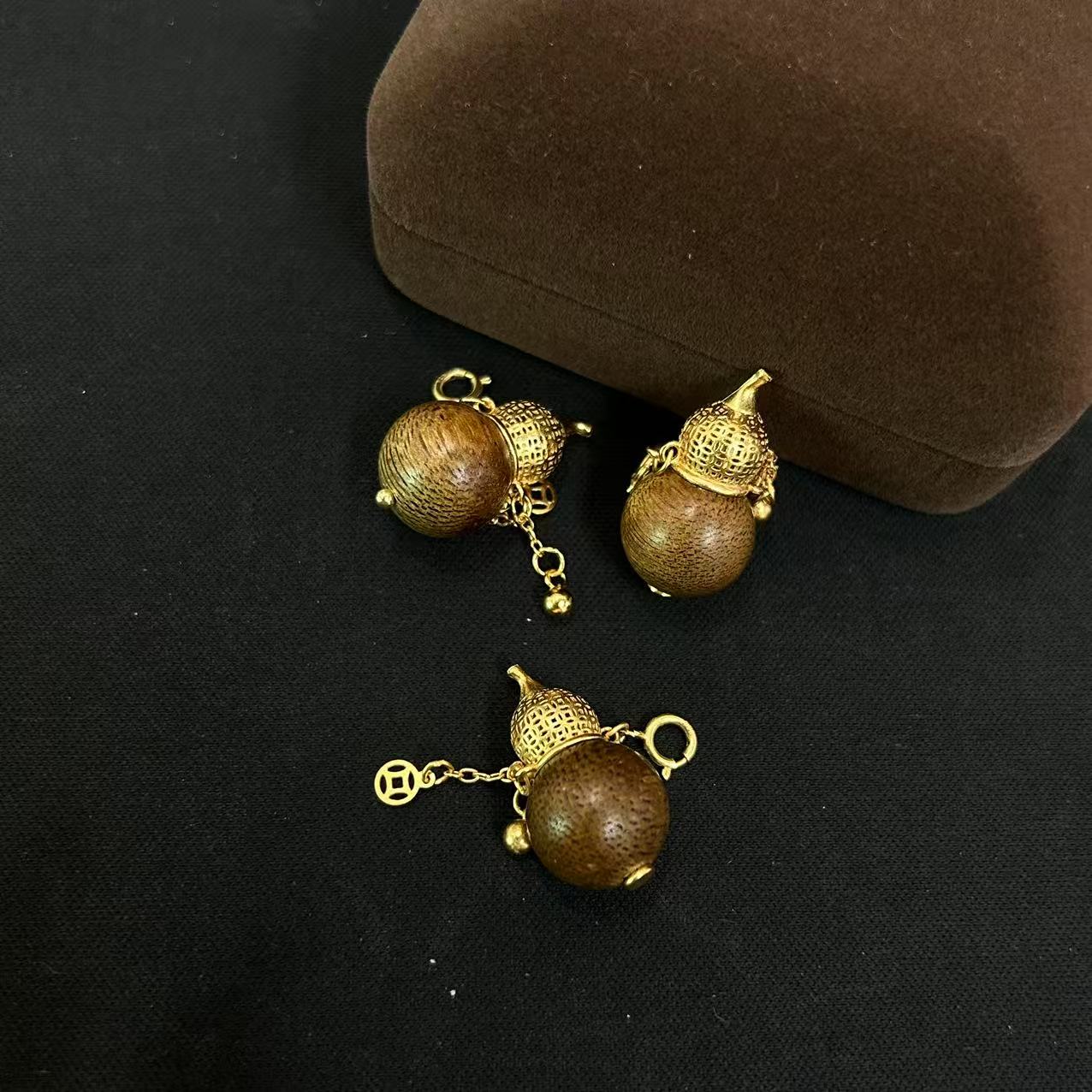 925沉香葫芦单珠吊坠12m+（多样性发一件）