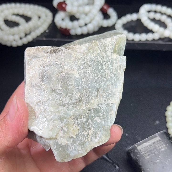 和田玉（糖玉）未镶嵌车挂