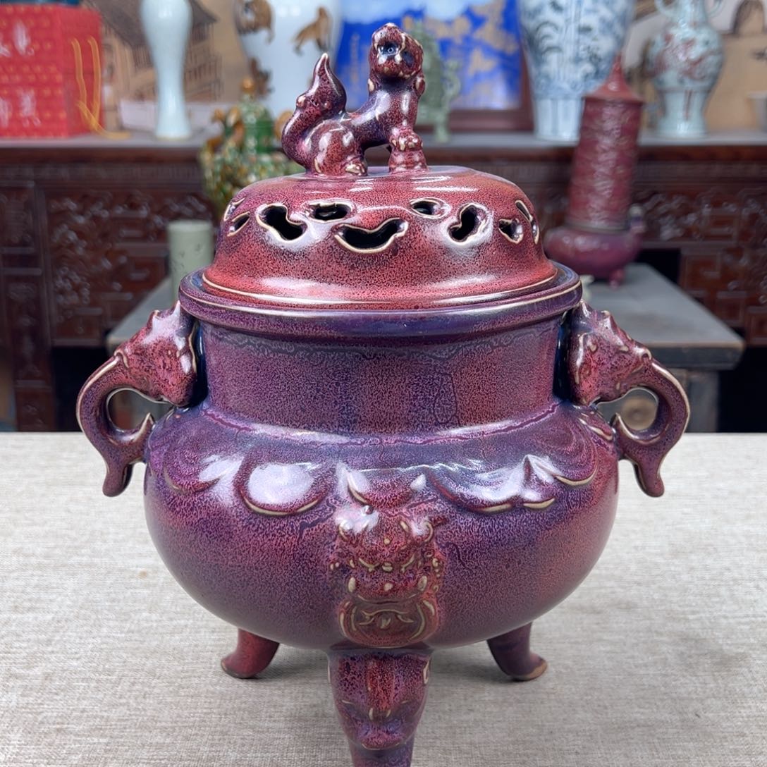 瓷片正能量陶瓷艺术品