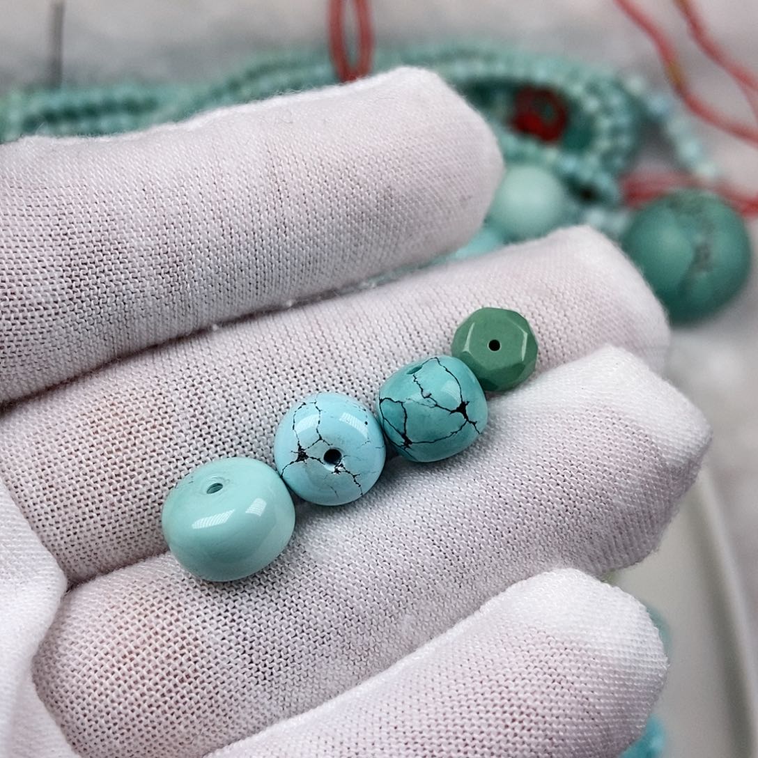 【闪购商品】绿松石珠宝奇石未镶嵌心**灵