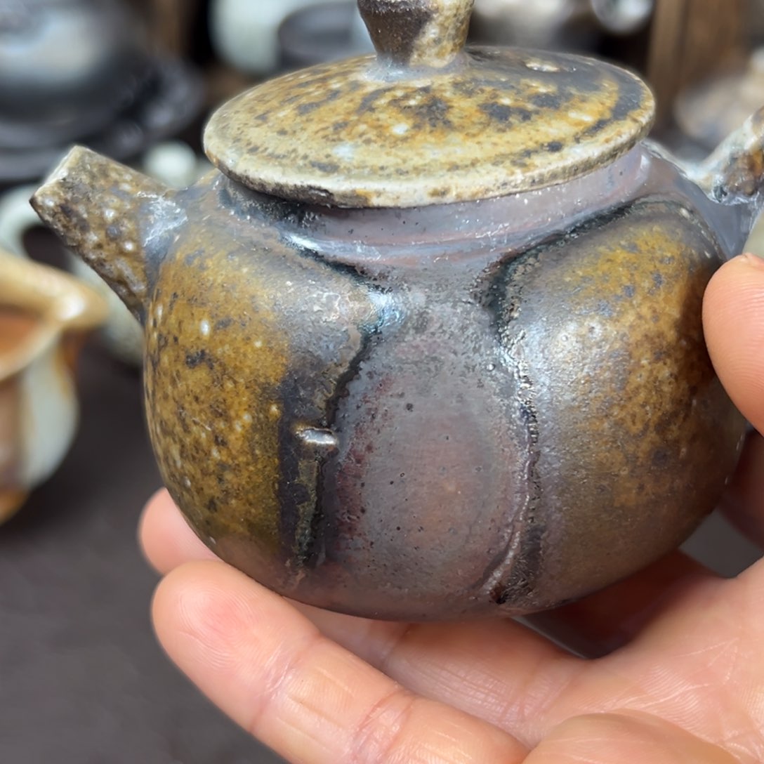 杯单**爸柴烧茶器主人杯