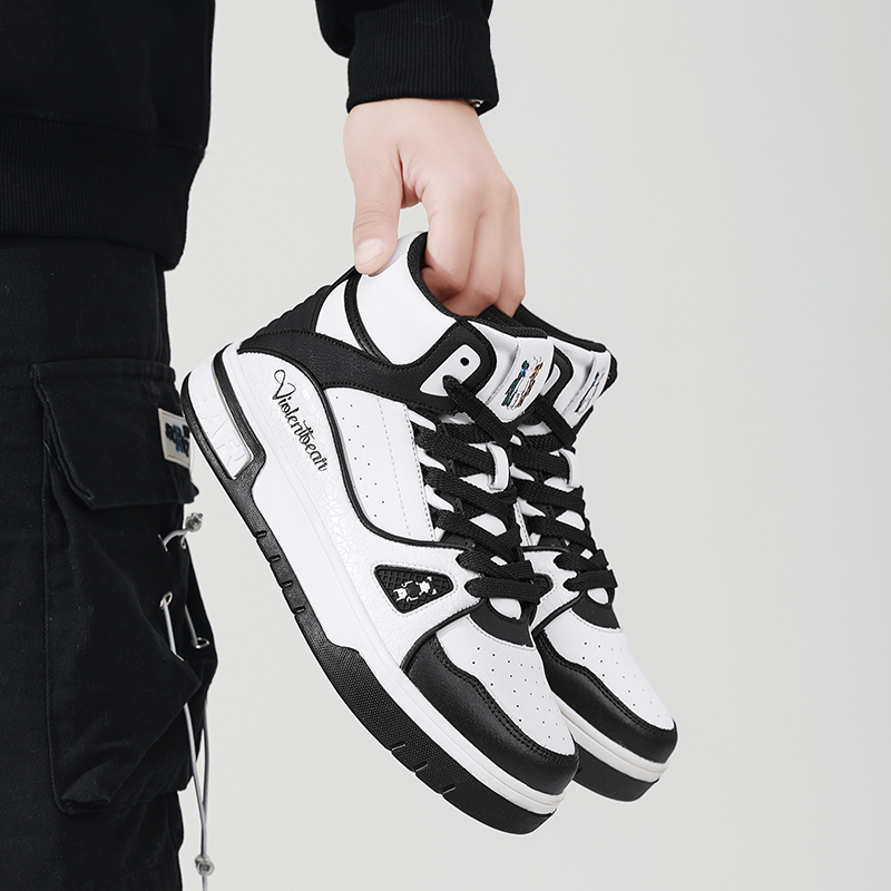 Violentbear/暴力熊高帮板鞋时尚荧光男鞋女鞋休闲鞋5858