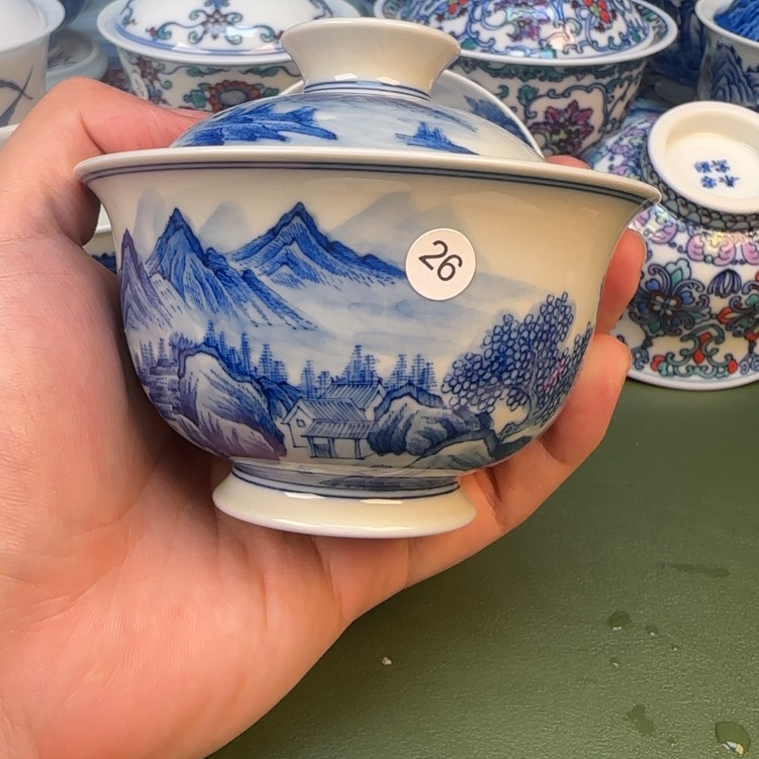 彦祖纯手工手绘茶具26