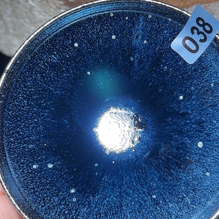 茶盏琢泥窑柴烧开窑