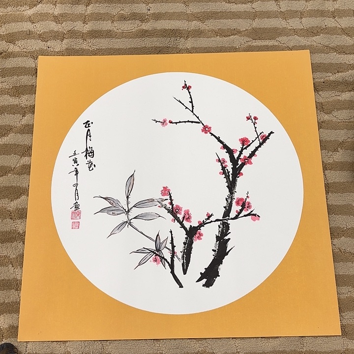 国画花鸟的翅膀是白色50.50