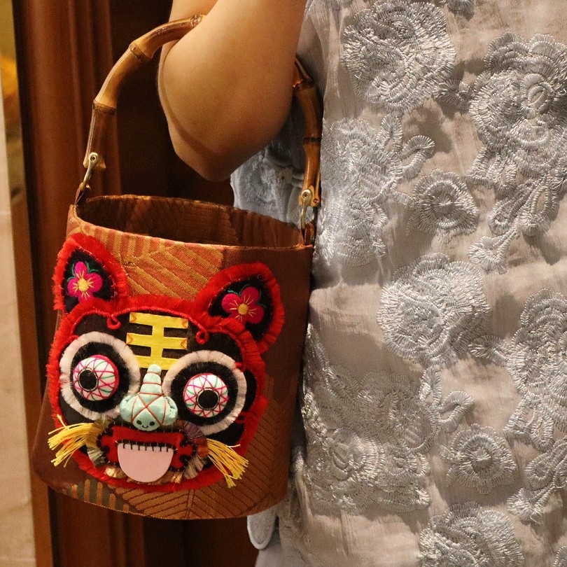 西阵织·手工虎头包包个性复古定制款民族风中国风