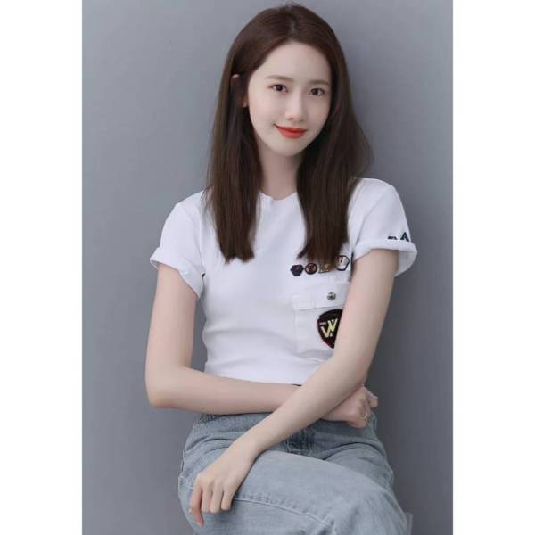 妃鱼/路易威登/棉/T恤/95新/s零二一九