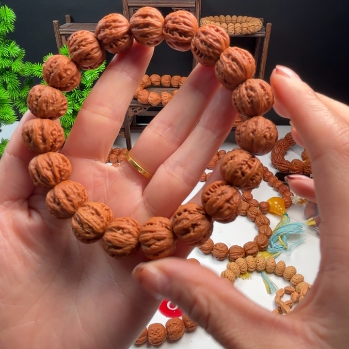 荟***玩文玩核桃手串小核桃4