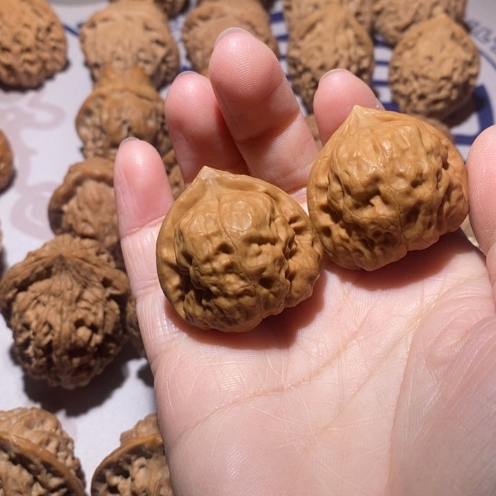 把件文玩核桃雷**Ω三角沽蟾