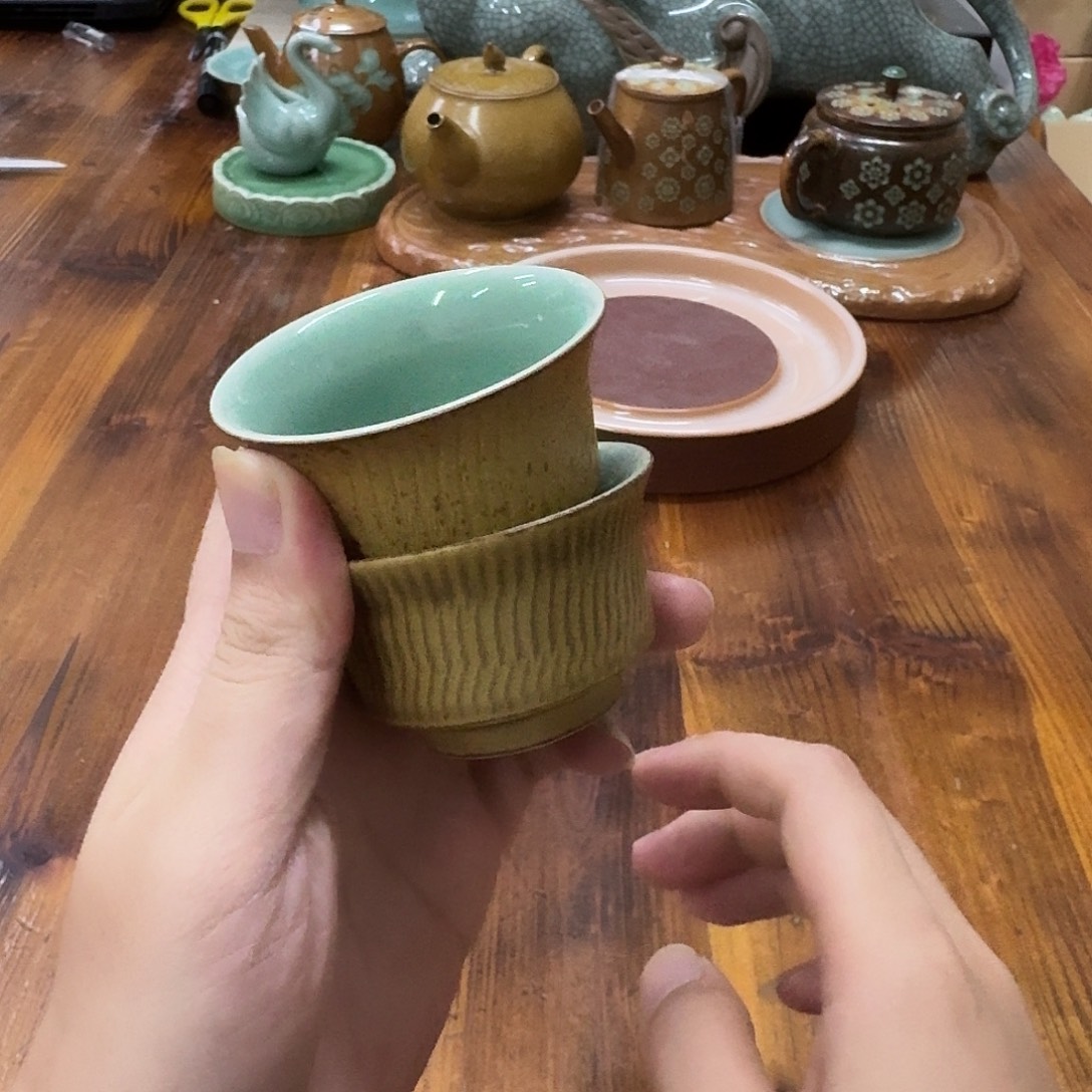 小仲青瓷茶器微瑕5101