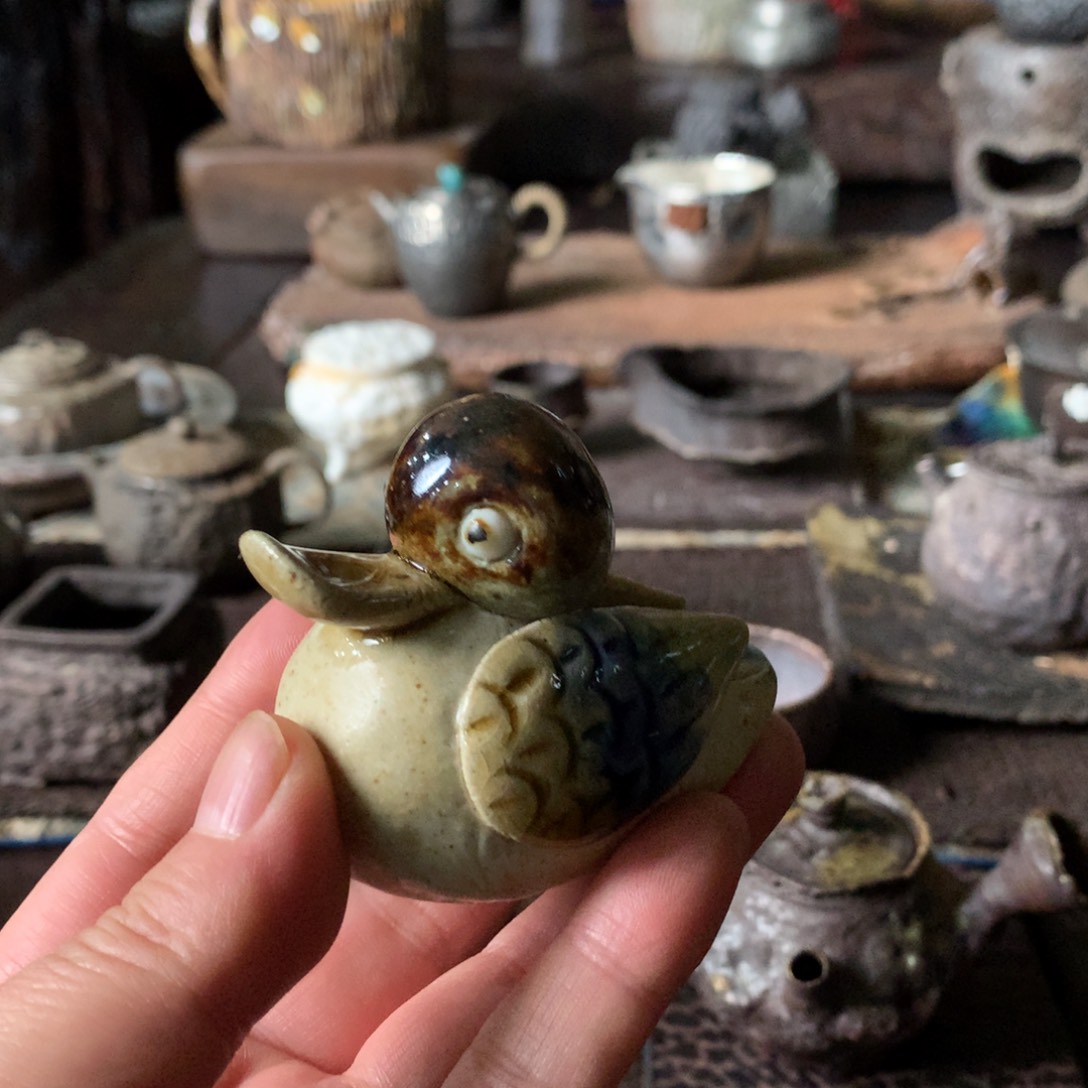 杯手工制作柴烧茶具